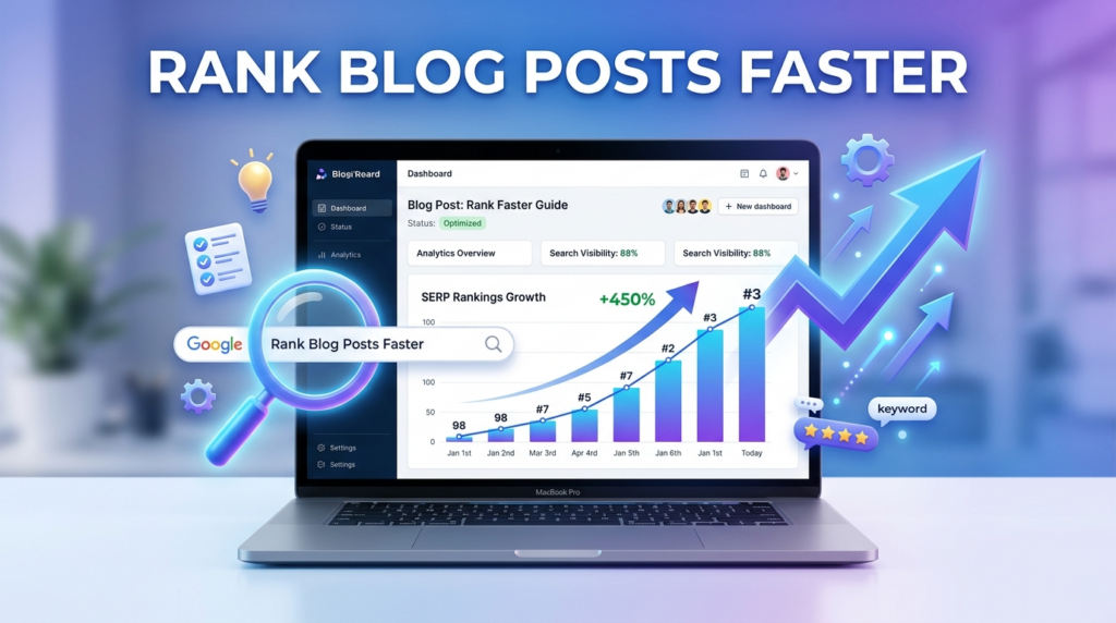 How to Rank New Blog Posts Faster